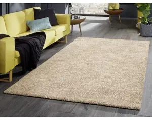 Koberec Shaggy 160x230 cm, béžový%