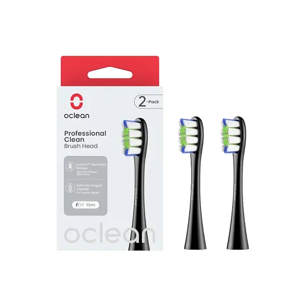 OCLEAN Professional Clean P1C5 B02 náhradní hlavice černé 2 ks