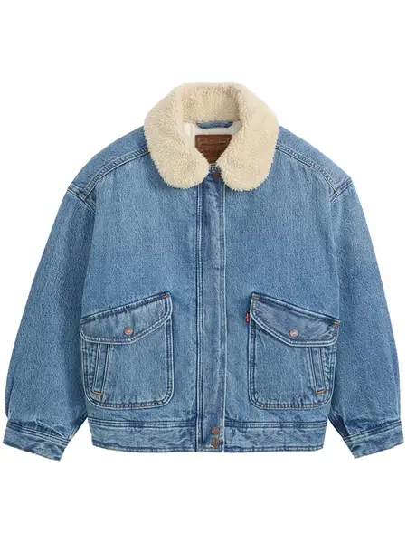 LEVI'S ® Prechodná bunda  modrá denim