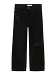 NAME IT Džínsy 'Rose'  čierny denim