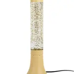 Stolní lampa Leitmotiv Astro Glitter žlutá barva