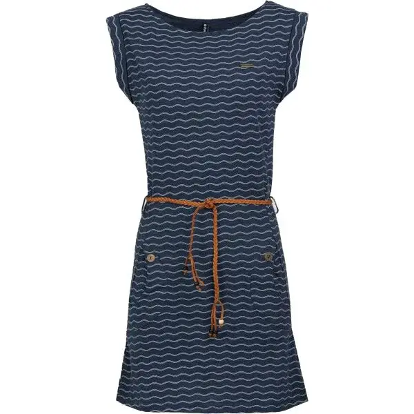 FUNDANGO SAGITTA Dámske šaty, tmavo modrá, veľkosť