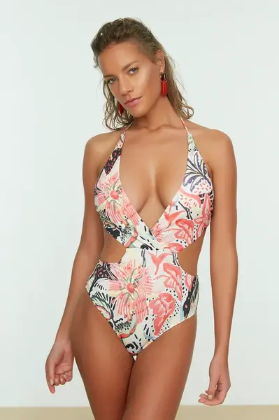 Dámské plavky Trendyol Printed