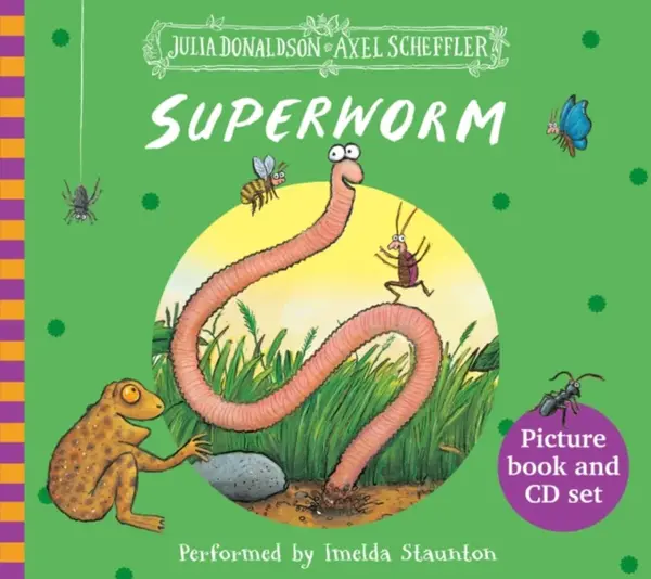 Superworm Book & CD - Julia Donaldsonová