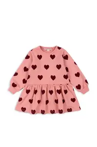 Dívčí šaty Konges Sløjd LOU SWEAT DRESS OCS