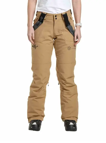 Meatfly dámské SNB & SKI kalhoty Foxy Tan | Písková | Velikost M