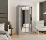 Šatní skříň Abi Rubino Y1 Rozměry: 150 cm, Barva korpusu + barva dveří: Kašmír