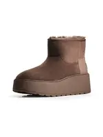 Bershka Nízke čižmy  hnedá