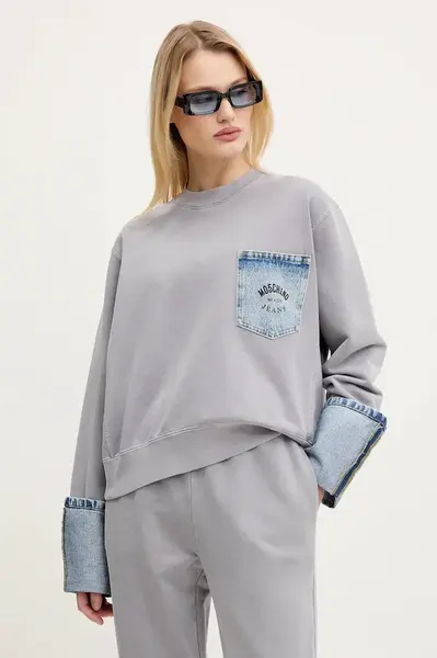 Bavlněná mikina Moschino Jeans