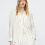 GAP Lněná oversize košile Big Shirt - Dámské