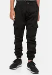 Boys' Cargo Jogging Pants Black