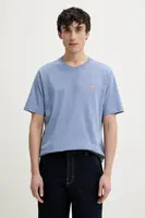 Bavlněné tričko Dickies modrá barva, s potiskem, DK0A4XDBK371