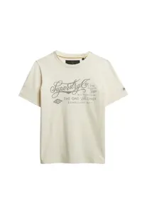 Superdry & Co Tričko  biela ako vlna