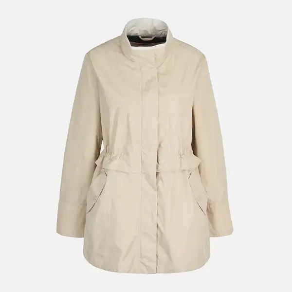 Béžová dámská bunda Geox Maryemy