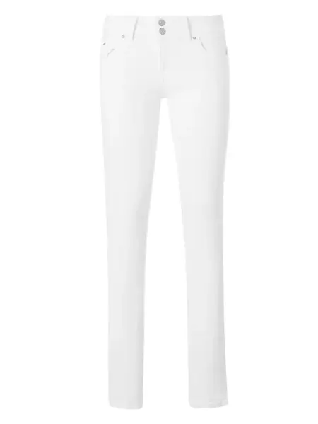 LTB Džínsy 'Molly'  biely denim