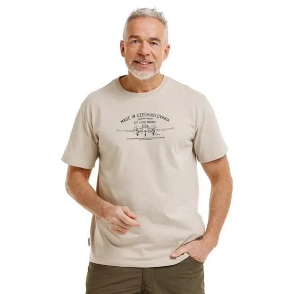 Bushman Pánské tričko Legend L-200, béžové XL
