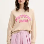 Kašmírový svetr FROM FUTURE dámský, béžová barva, WPR02645