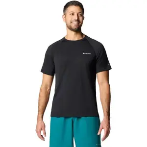 Columbia ALPINE CHIL™ PRO SS CREW Pánske športové tričko, čierna, veľkosť