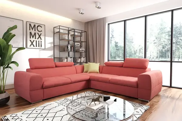 Sedací souprava Primo - Pretty 17 Provedení: Levá varianta, látka: Pretty 17