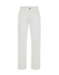 WE Fashion Chino nohavice  biela