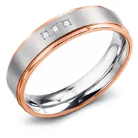 Boccia Titanium Titanový snubní prsten 0134-02 48 mm