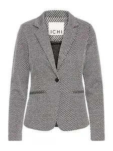 ICHI Blejzer 'IHKATE'  čierna / šedobiela