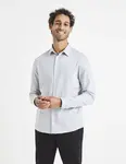 Celio Cotton Shirt Vactive slim - Men's