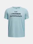 Chlapecké tričko Under Armour UA Tech Split Wordmark SS - Kluci