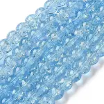 Crackle Glass Beads Strands