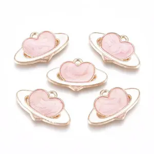 Alloy Enamel Pendants