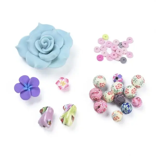 Handmade Polymer Clay & Porcelain Beads