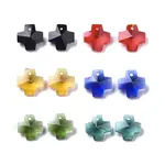 Transparent Glass Charms