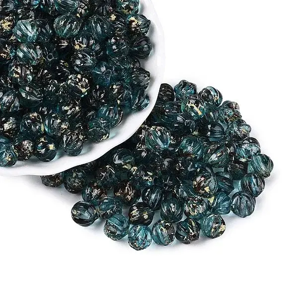 Picasso Transparent Glass Beads