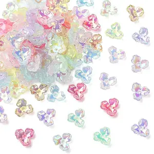 100Pcs Acrylic Bead Caps