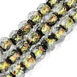 Handmade Foil Glass Lampwork Beads Strands