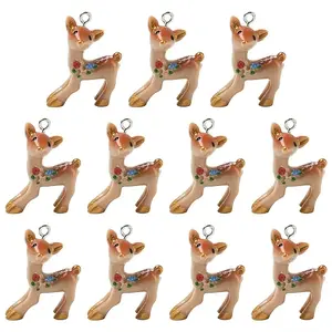 10Pcs Resin Pendants