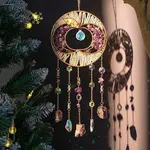 Iron & Brass & Crystal Glass Sun Catcher Pendants