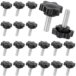 PP Plastic & Brass Plum Blossom Handle Nut