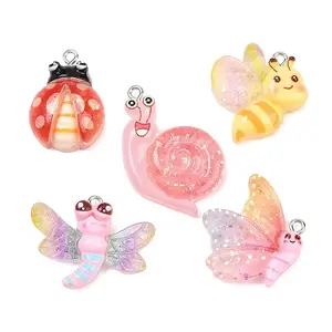 Transparent & Opaque Resin Pendants