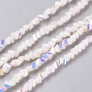 Electroplate Glass Beads Strands