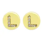 Brass Micro Pave Clear Cubic Zirconia Beads