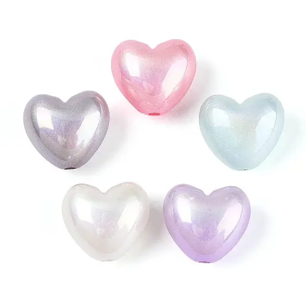 UV Plating Opaque Acrylic Beads