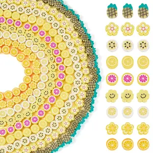 9 Strands 9 Styles Handmade Polymer Clay Bead Strands