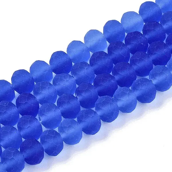 Transparent Glass Beads Strands