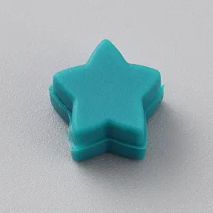 Star Silicone Focal Beads
