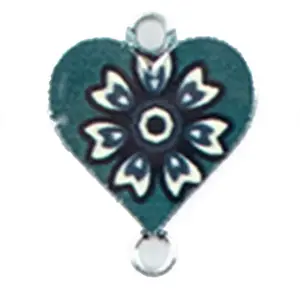 Alloy Enamel Connector Charms