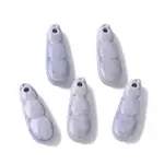 Natural Rainbow Alashan Agate Charms