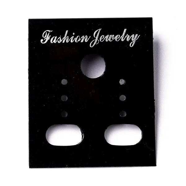 Plastic Jewelry Display Cards