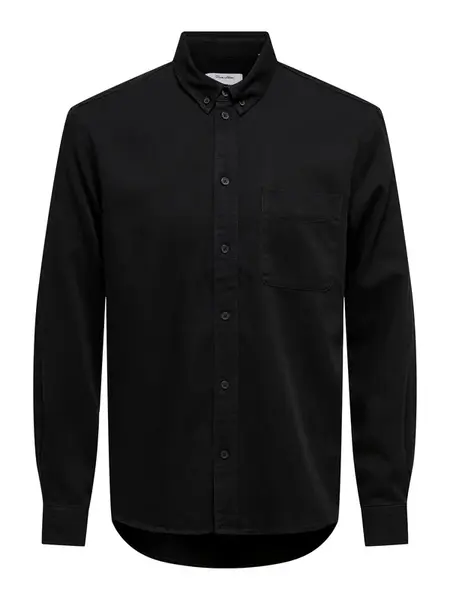 Only & Sons Košeľa 'ONSORSON'  čierny denim