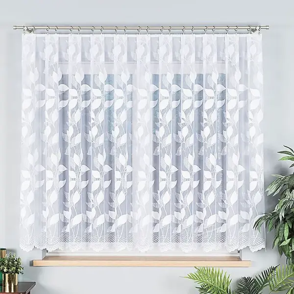 Žakárová záclona 023083/160. Tovar na mieru